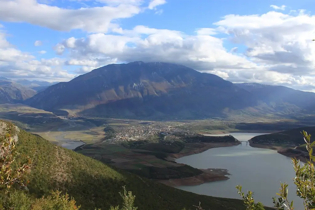 Kukës Albania city mountains