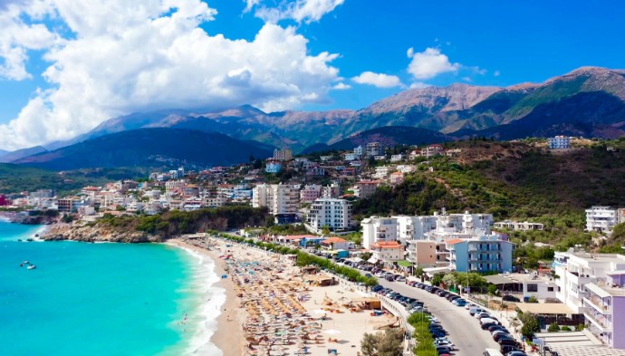 Himarë albanie ville