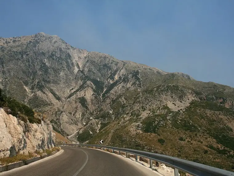 Llogara road Albania