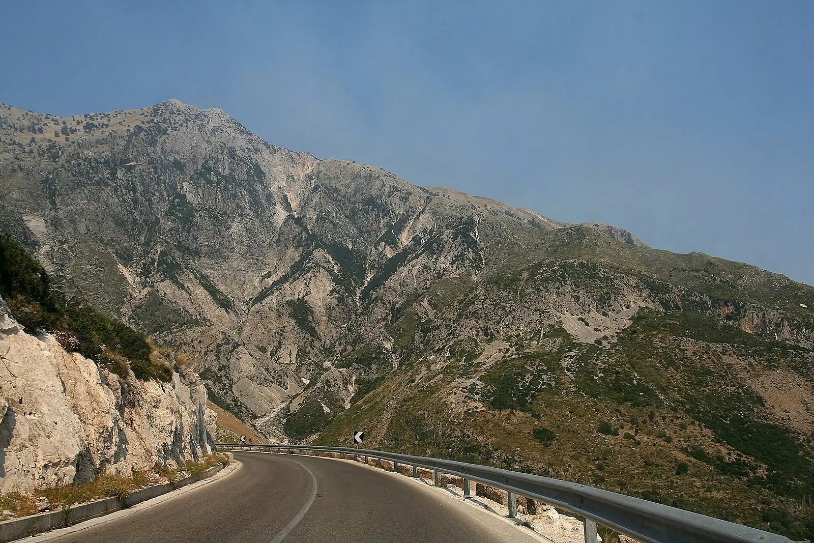 Llogara road Albania
