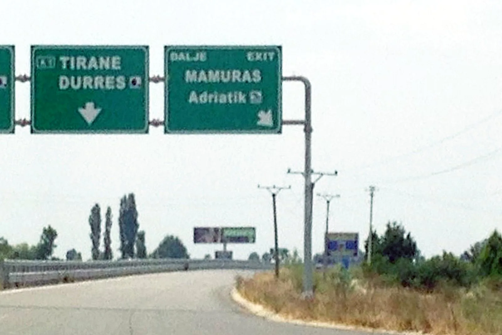 Albania motorway
