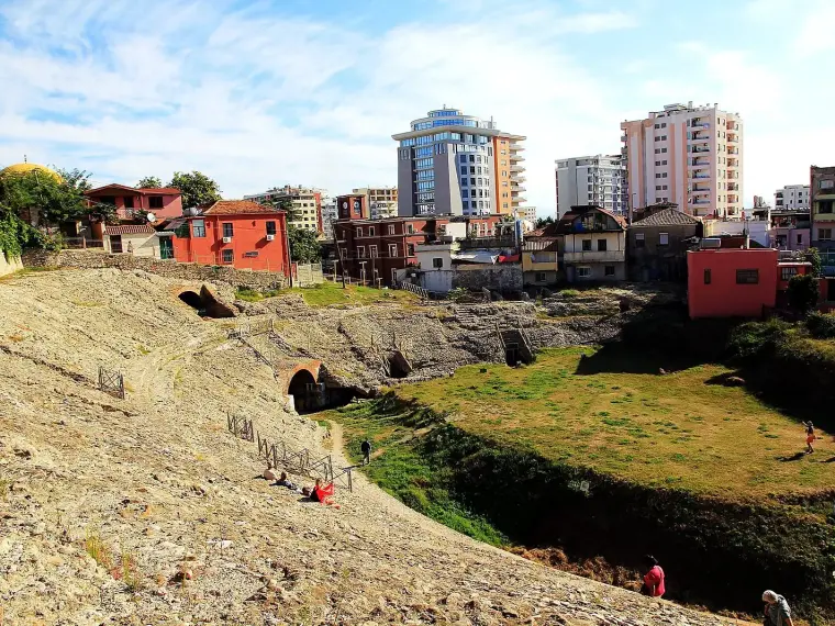 Durrës Roman amphitheatre Albania