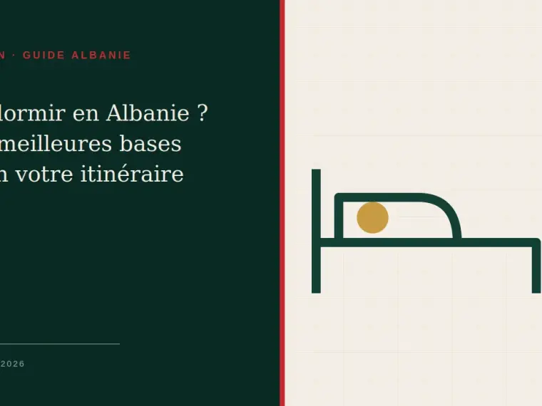 Illustration du guide Où dormir en Albanie ? Les meilleures bases selon votre itinéraire