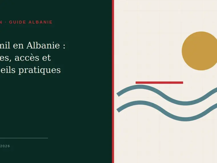 Illustration du guide Ksamil en Albanie : plages, accès et conseils pratiques