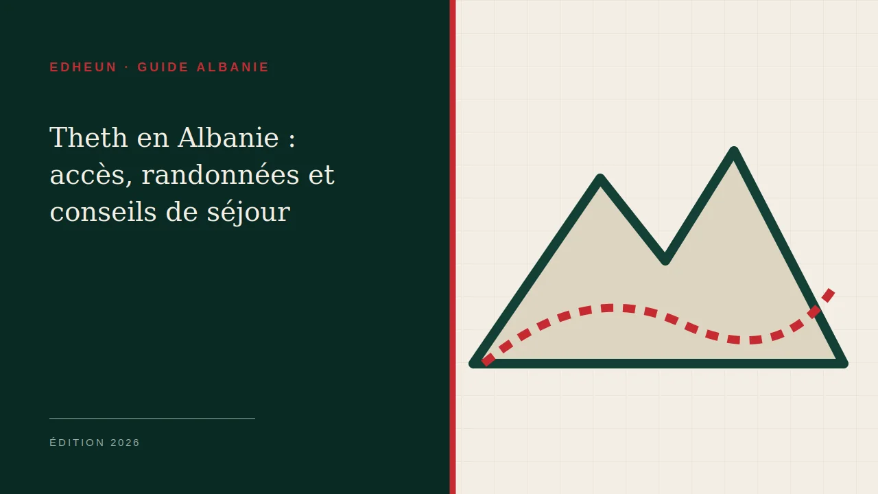 Illustration du guide Theth en Albanie : accès, randonnées et conseils de séjour